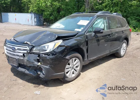 2016 Subaru Outback 2.5I Premium из США, поврежденный, VIN 4S4BSAFC7G3311049